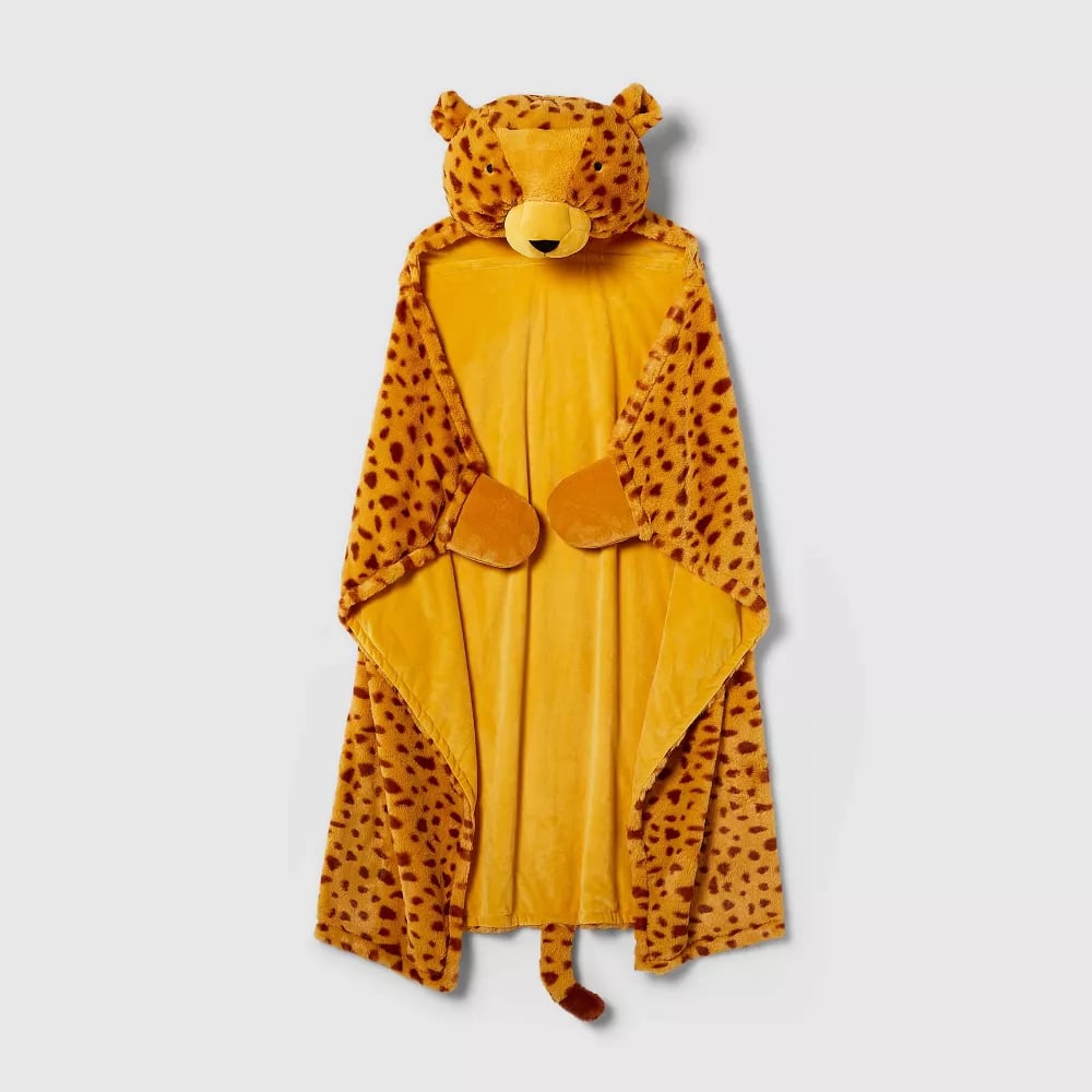 Pillowfort Cheetah Hooded Blanket