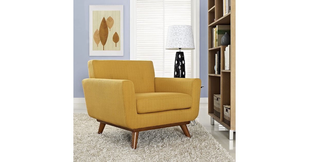 Modway Engage Mid-Century Modern Fabric Accent Chair | Best and Most
