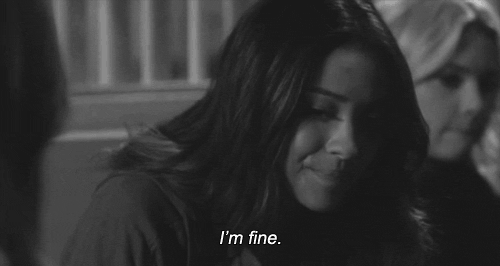 The "I'm Really Not Fine, Though"