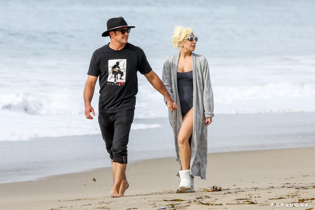 Taylor Kinney and Lady Gaga After the Golden Globes 2016