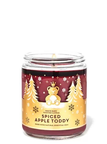 Spiced Apple Toddy Single Wick Candle