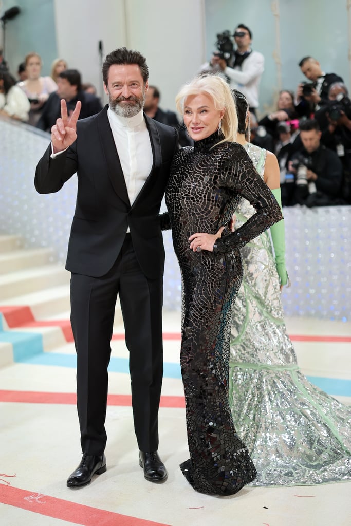 Hugh Jackman and Deborra-Lee Furness at the 2023 Met Gala