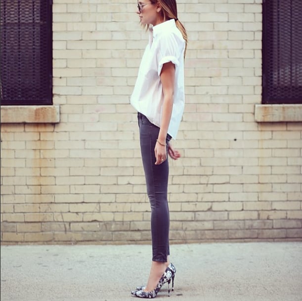 All about proportions — forget the traditional white button-down and ...