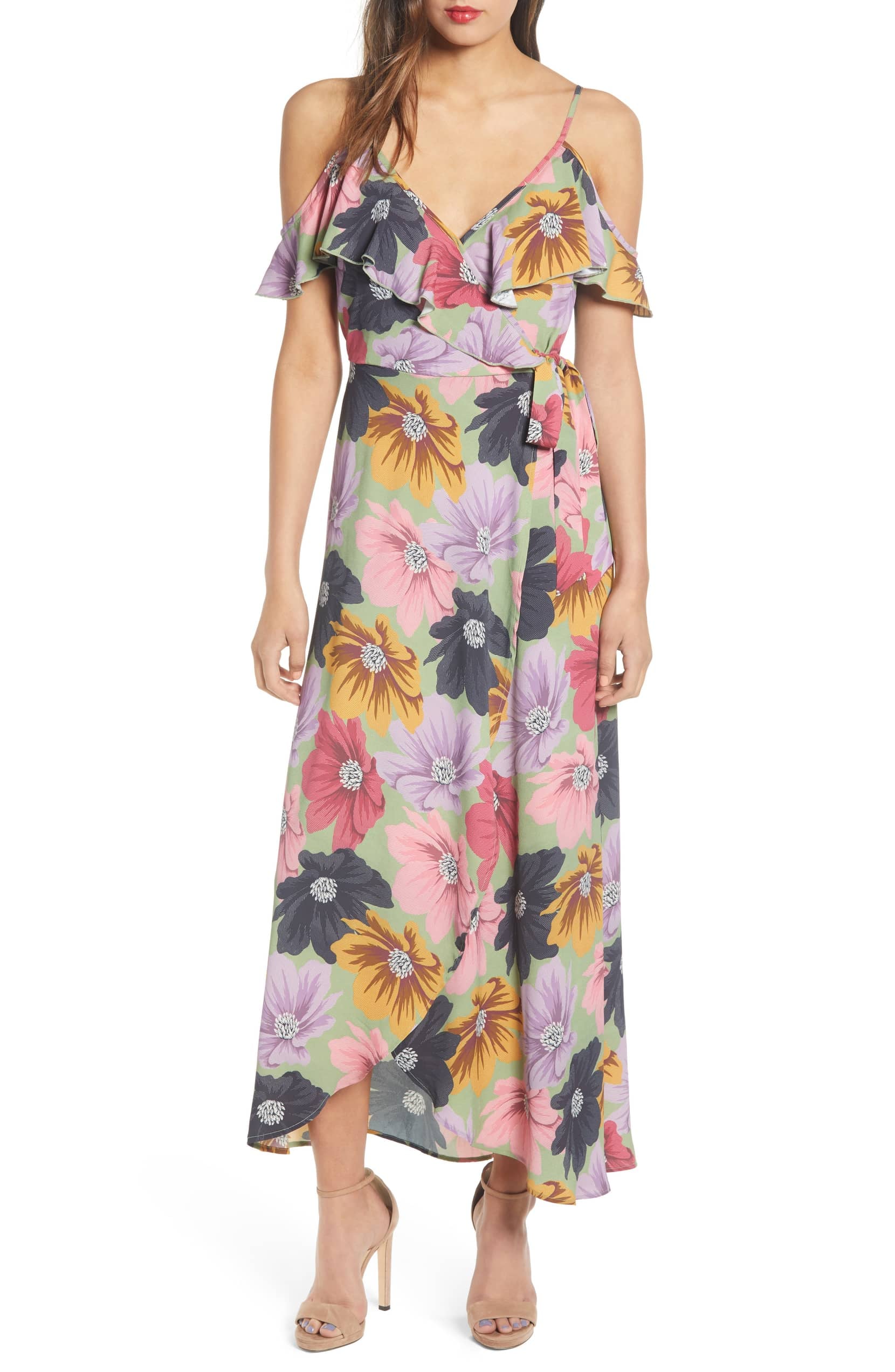 cold shoulder spring dresses