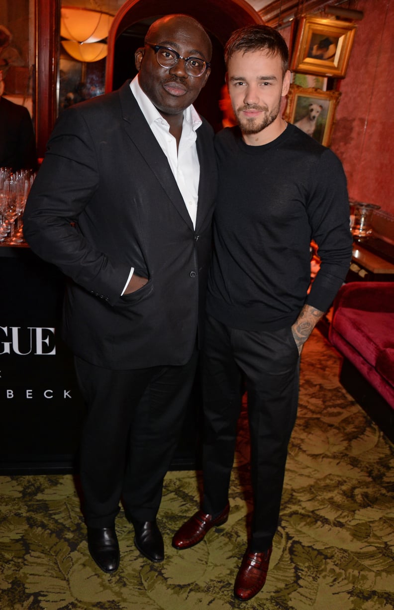 Edward Enninful and Liam Payne