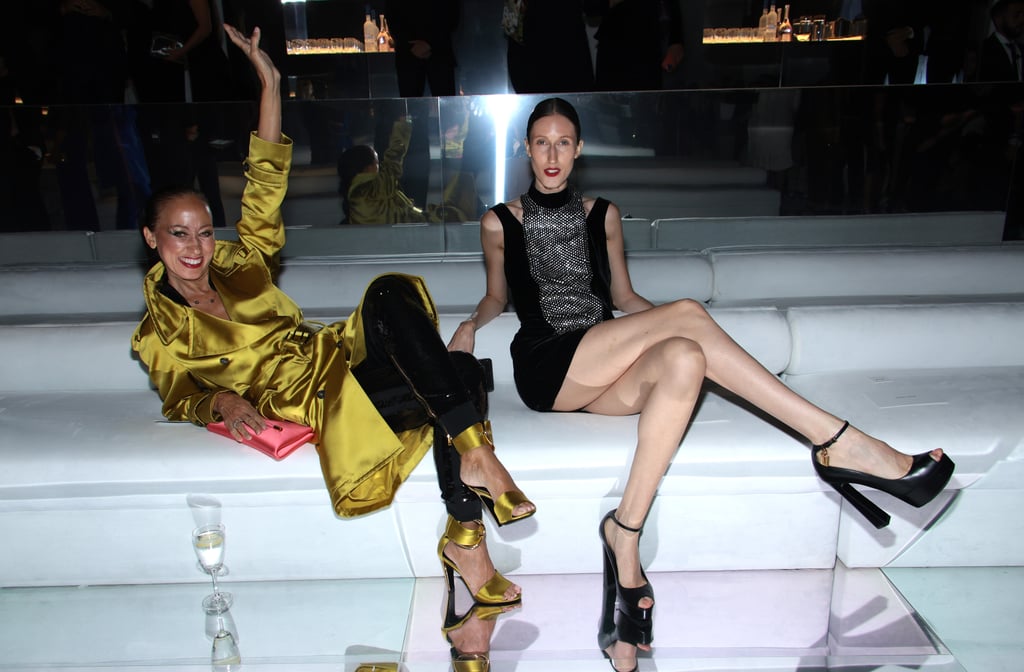 Pat Cleveland and Anna Cleveland at Tom Ford During New York Fashion Week