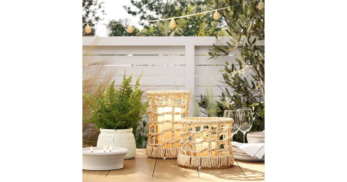 Natural Lanterns Threshold designed with Studio McGee Maize Outdoor