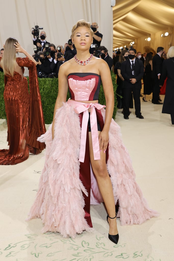Storm Reid Debuted a Blond Pixie Cut at 2021 Met Gala