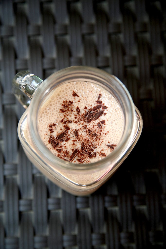 Low-Calorie Chocolate Almond Protein Smoothie