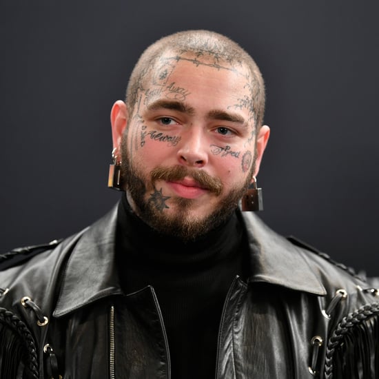 Post Malone Falls On Stage During Concert