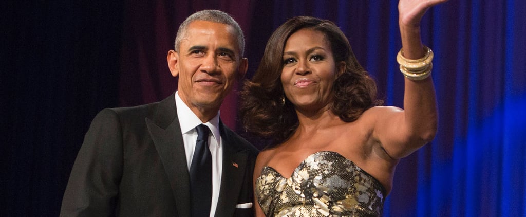 Barack and Michelle Obama at Black Caucus Awards Dinner 2016