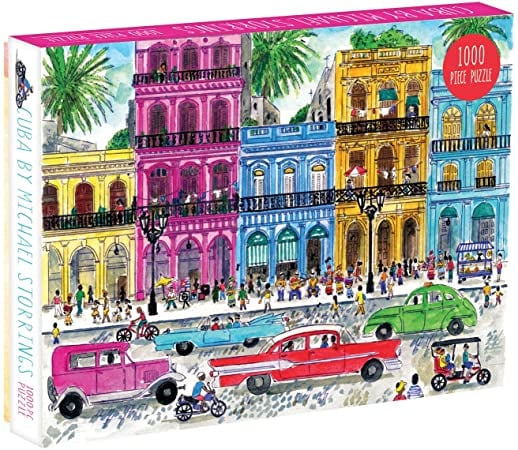 Galison Michael Storrings Cuba Jigsaw Puzzle | Best Jigsaw Puzzles on ...