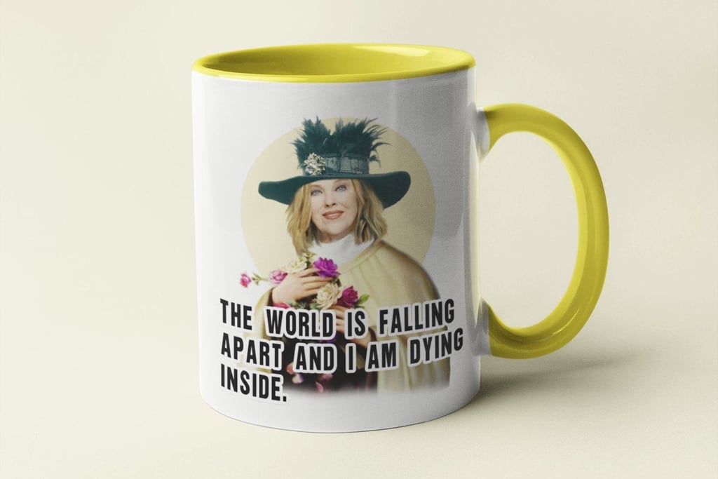 Moira Rose The World Is Falling Apart Coffee Mug