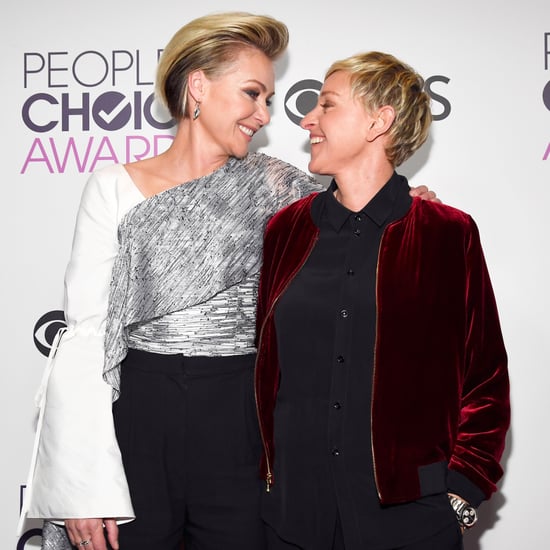 Ellen DeGeneres Portia de Rossi 2017 People's Choice Awards