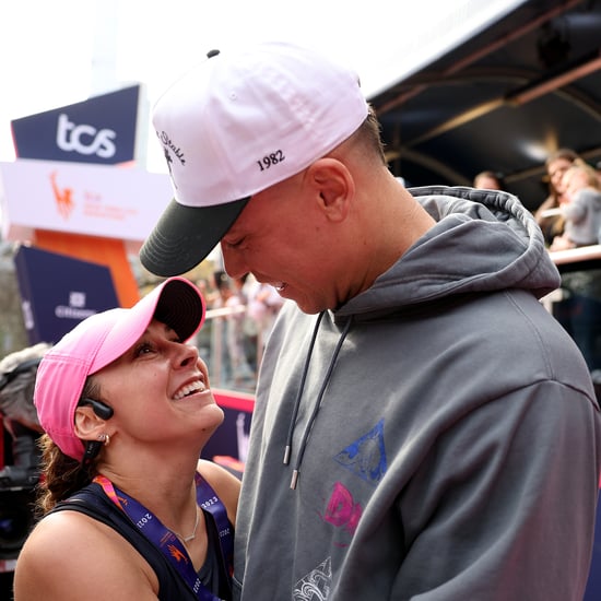 Aaron Judge Cheers On Samantha Bracksieck at NYC Marathon