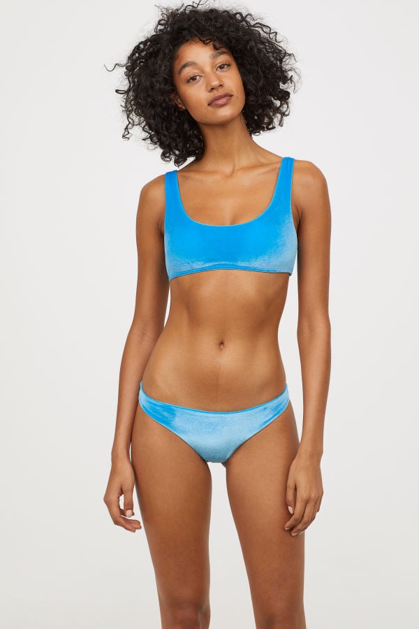 H&M Velour Bikini | It's Summer! Here's Every Single Must Have Your Closet Needs — All $40 | POPSUGAR Fashion Photo 8