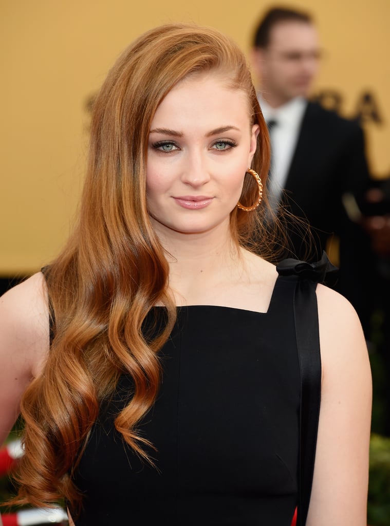 Sophie Turner Sansa Stark Game Of Thrones Cast At Sag Awards 2015 Pictures Popsugar