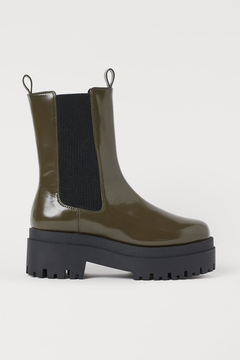 H&M Platform Chelsea-style Boots