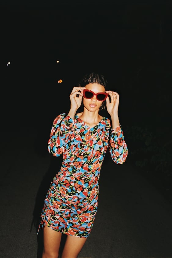 Zara Floral Print Minidress