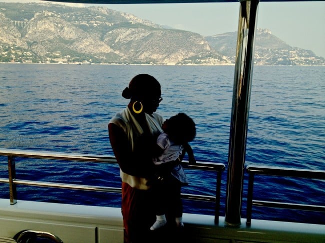 Beyoncé cuddled baby Blue Ivy Carter during a December 2012 vacation in St. Tropez.
Source: Tumblr user Beyoncé Knowles