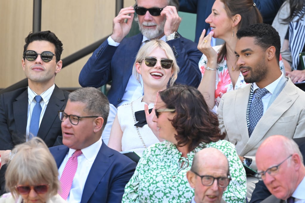 Regé-Jean Page and Girlfriend Emily Brown Attend Wimbledon