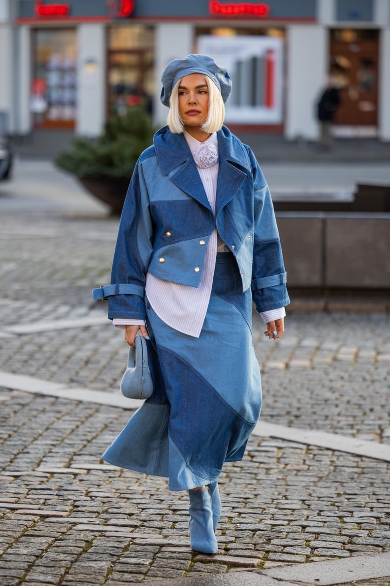 Look Back at Copenhagen Fall 2023 Fashion Week Street Style: Denim 2.0