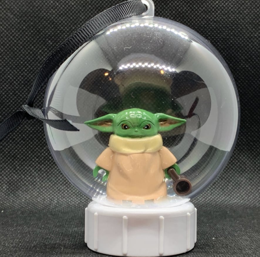 Star Wars Inspired Ornaments Baby Yoda from DuttonChristmasShop