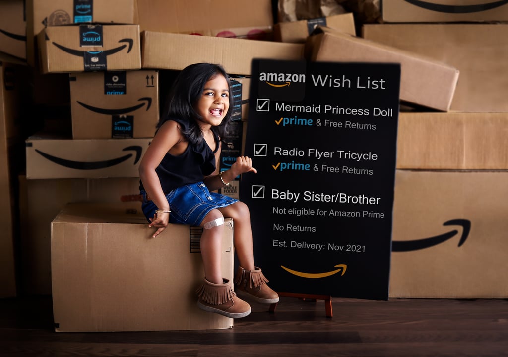 Amazon Prime Wish List Pregnancy Announcement POPSUGAR UK Parenting