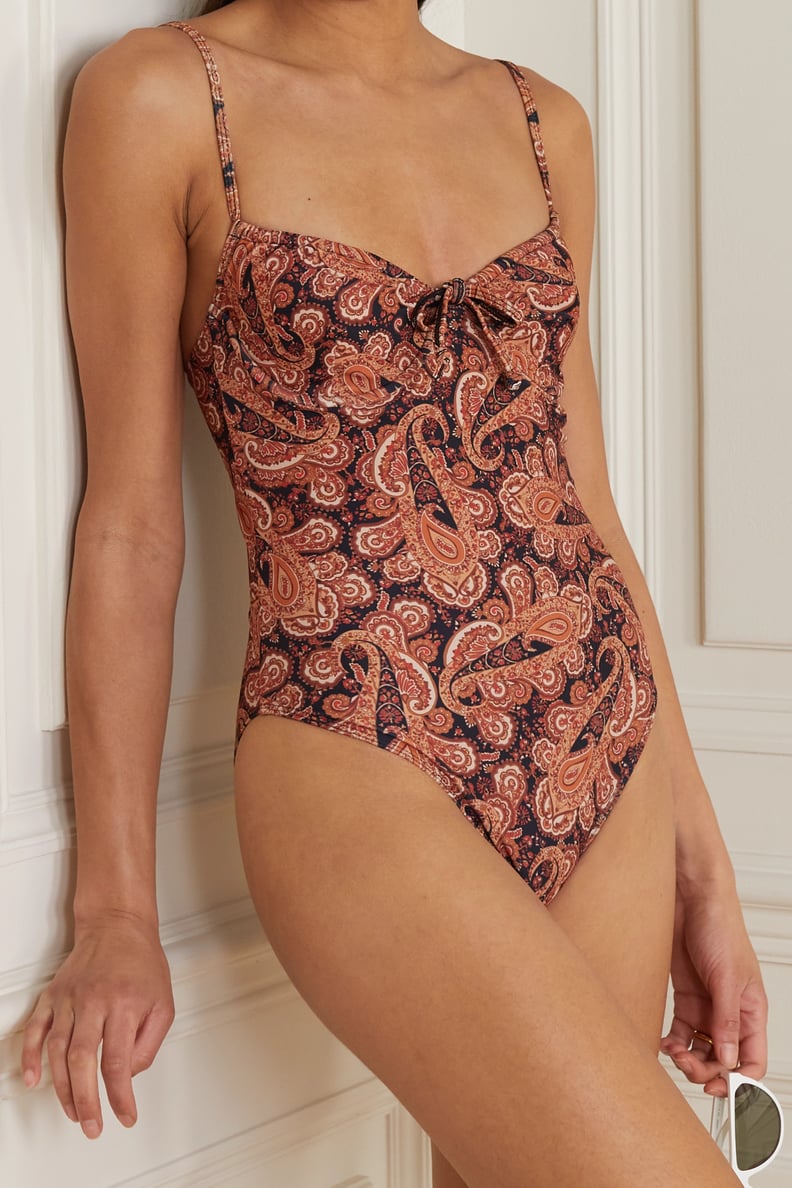Faithfull The Brand + Net Sustain Mumbai Paisley-Print Underwired Swimsuit