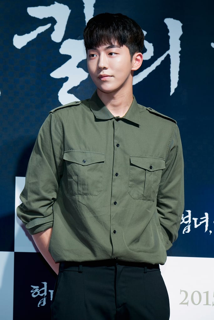 August 2015: Nam Joo-Hyuk at the "Memories of the Sword" Movie Premiere