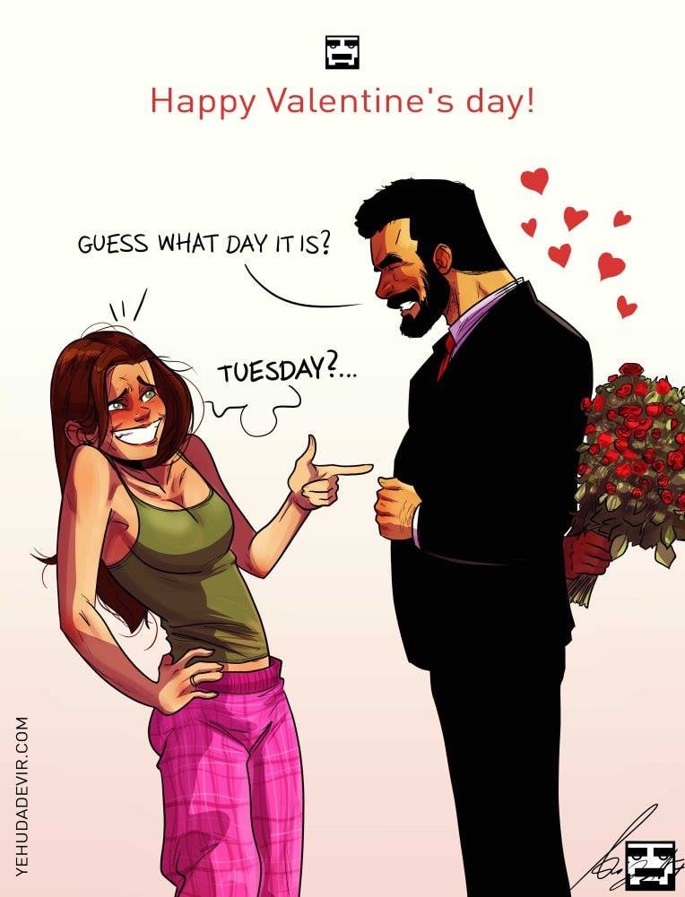 "Valentine's Day."