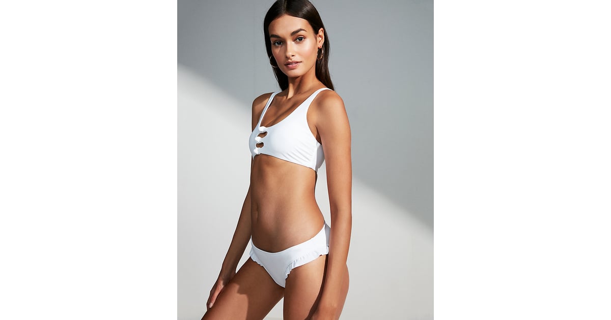 Express Bikini Best White Swimsuits 2018 POPSUGAR Fashion Photo 3