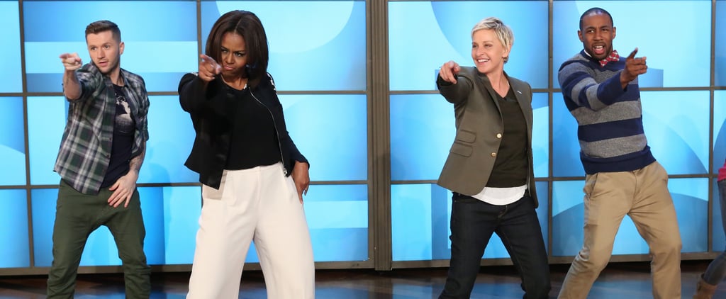 Michelle Obama Dances on The Ellen DeGeneres Show