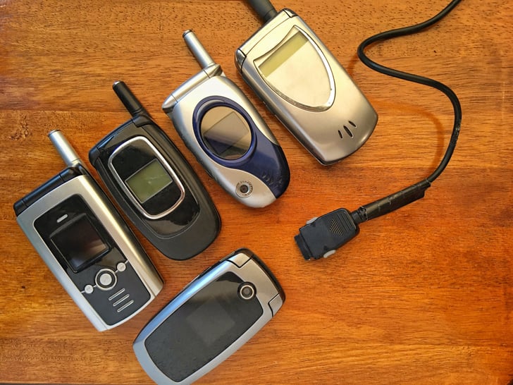 Old cell phones 100+ Things You Should Throw Away, Donate, or Recycle POPSUGAR Smart Living