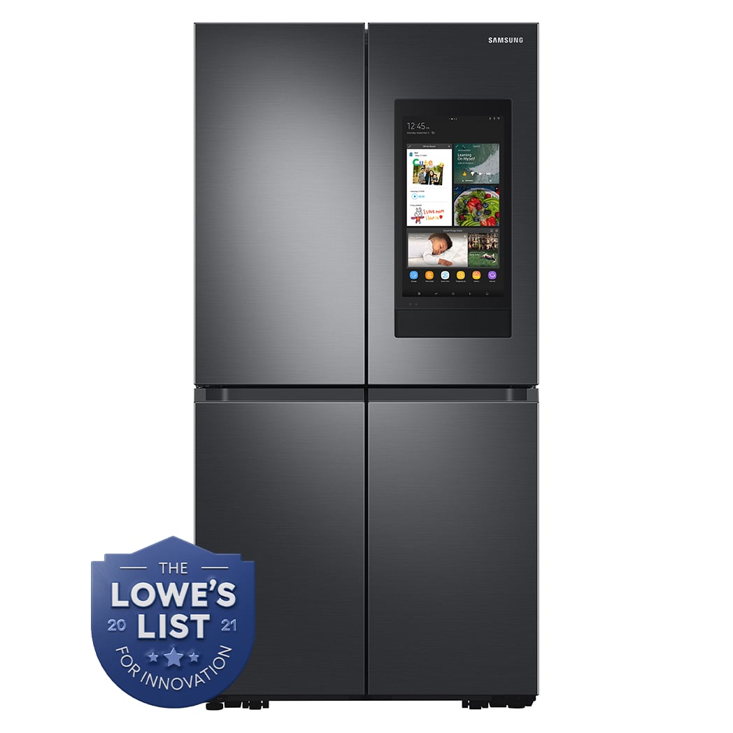 Lowes family hub sale refrigerator