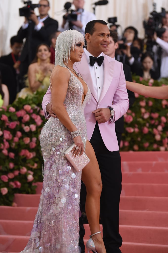 Jennifer Lopez and Alex Rodriguez at the 2019 Met Gala