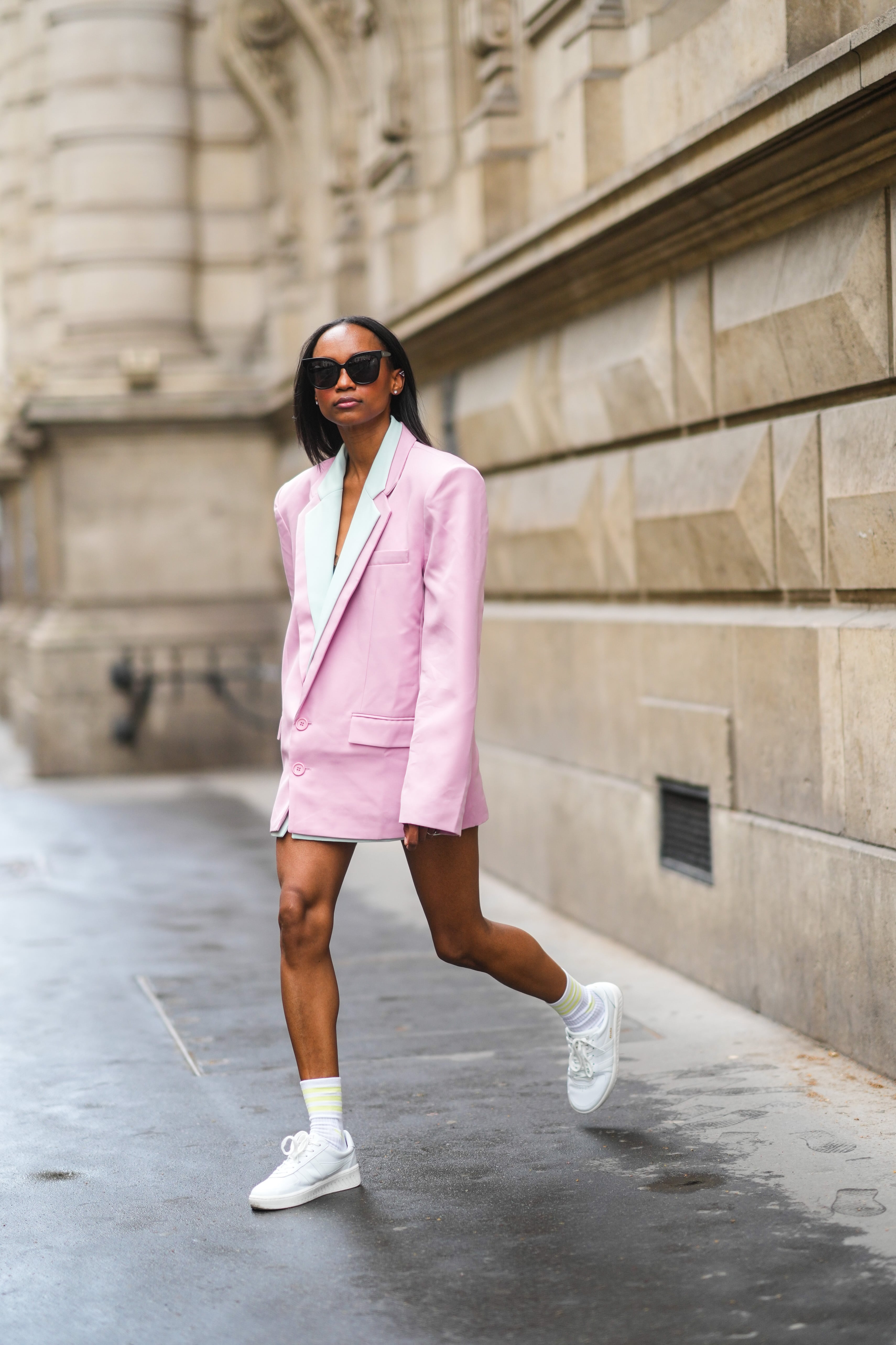 How to Style Sneakers with Dresses