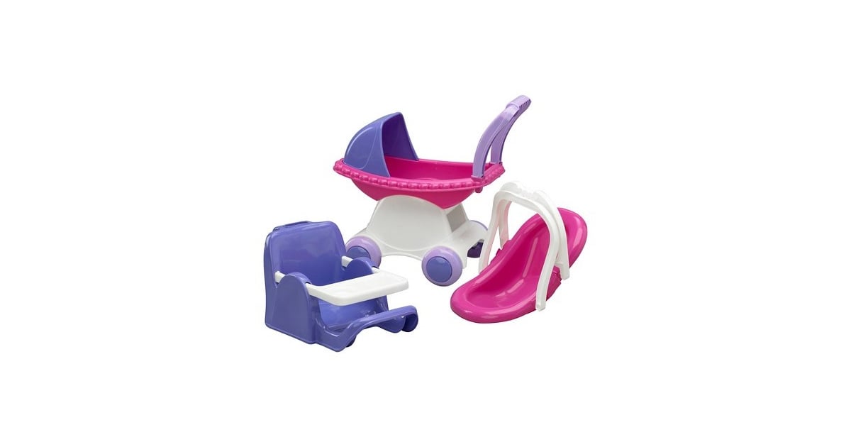 American Plastic Toys Inc. 3 PC Doll Care Set Toys Made in America