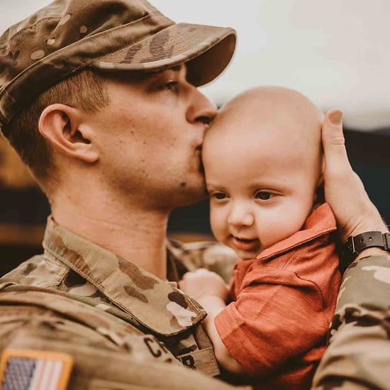 Military Dad Meeting His Baby For the First Time | Photos