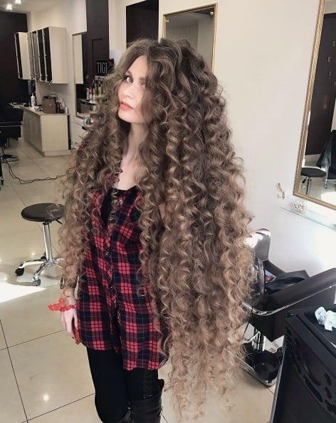 Woman With Real-Life Rapunzel Hair  POPSUGAR Beauty