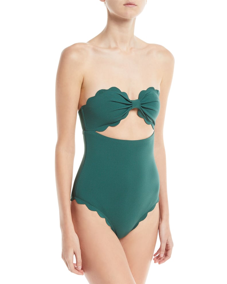 Marysia Antibes Scalloped One-Piece Swimsuit