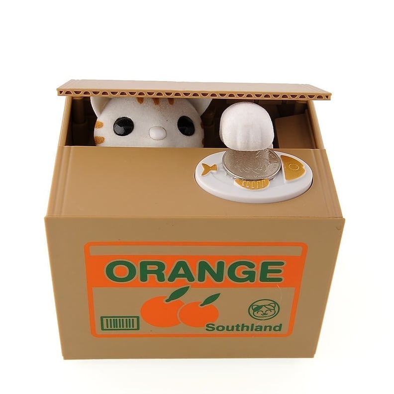 Cat Thief Coin Bank