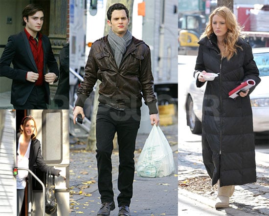 On the Set of Gossip Girl