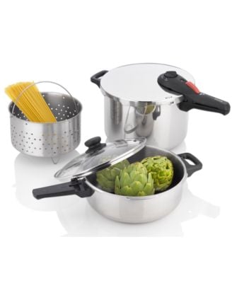 Elite 5-Pc. Pressure Cooker Set