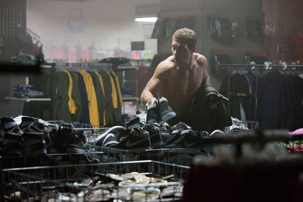 Stealing some clothes, Kyle (Jai Courtney)? We don't mind.
