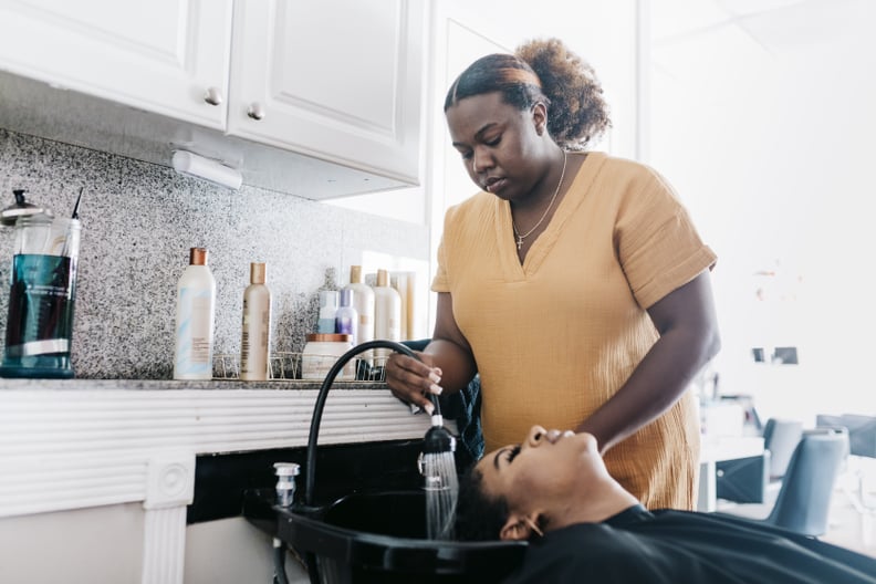 When to wash hair after coloring 