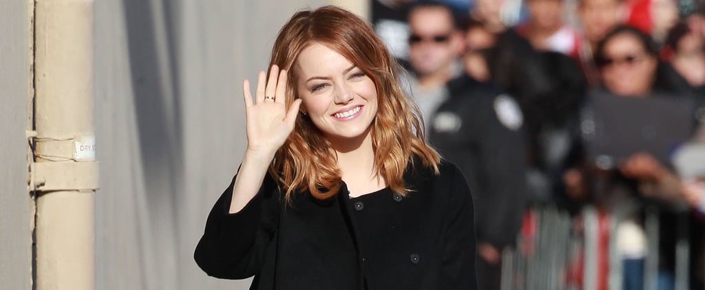 Emma Stone Arriving at Jimmy Kimmel Live | March 2014