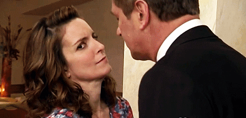 Kissing with your trays in ALWAYS feels really awkward.
