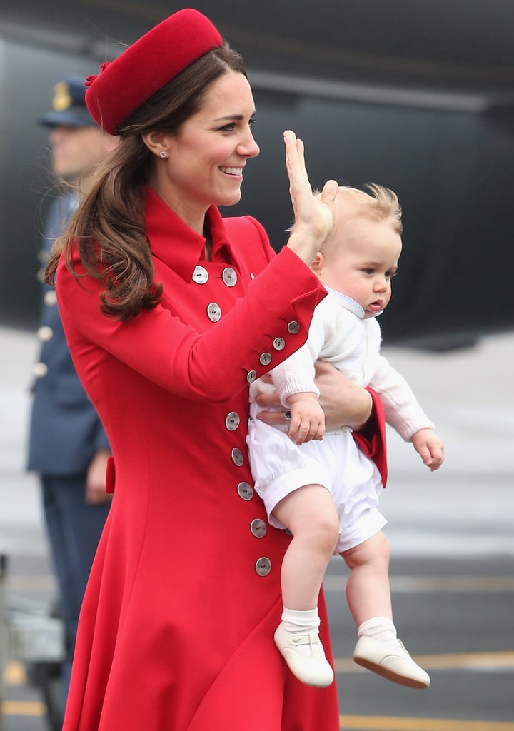 Kate Middleton and Prince William Start Tour With George