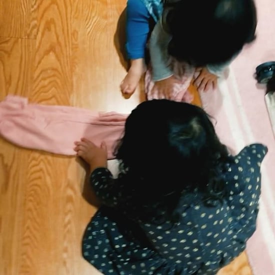 Video of Marie Kondo's Daughter Folding Clothes